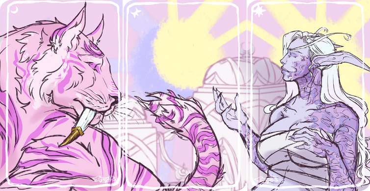 Kynanth and Winterdew (WoW)